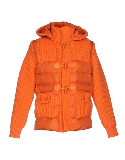 Shop Bark Down Jackets In Orange