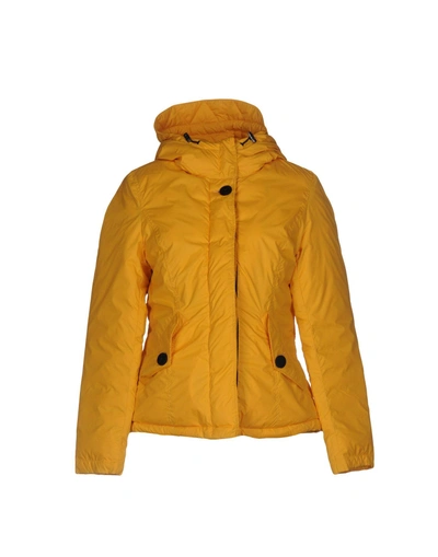Shop Freedomday Down Jacket In Yellow