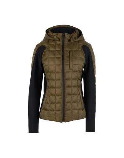 Shop Bacon Down Jacket In Military Green