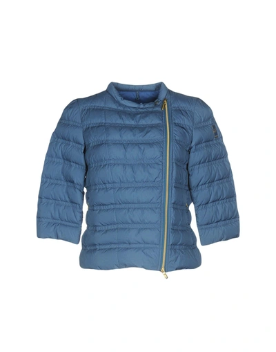 Shop Geospirit Down Jackets In Azure