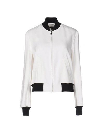 Shop Ralph Lauren Bomber In White