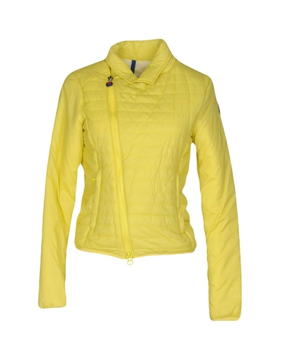Shop Invicta Jackets In Yellow