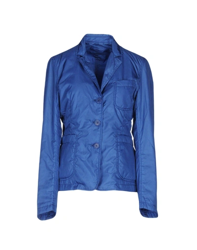 Shop Aspesi Jacket In Blue