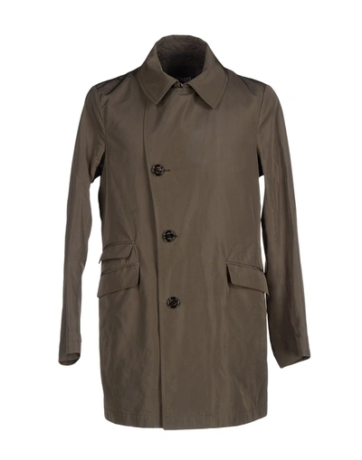 Shop Allegri Overcoats In Military Green