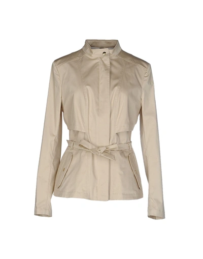 Shop Allegri Belted Coats In Beige