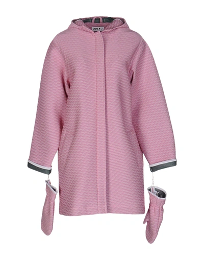 Shop Leo Full-length Jacket In Pink