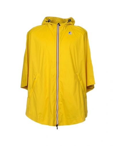 Shop K-way Cape In Yellow
