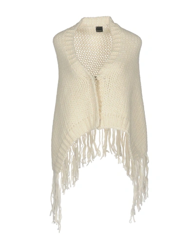 Shop Pinko Cape In Ivory