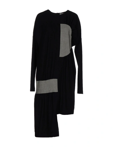 Shop Aalto 3/4 Length Dress In Black