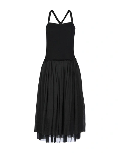 Shop A Tentative Atelier Midi Dress In Black