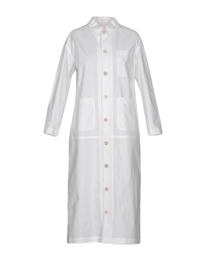 Shop Julien David Midi Dress In White