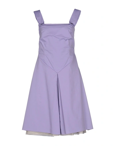 Shop Boule De Neige Knee-length Dresses In Lilac