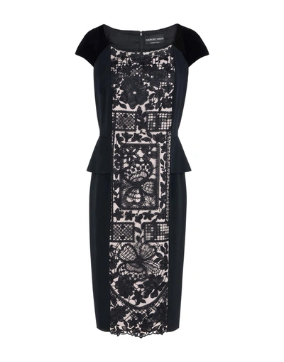 Shop Giorgio Grati Knee-length Dresses In Black
