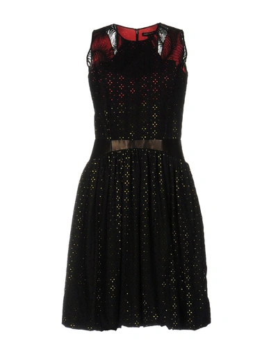 Shop Sophie Theallet Knee-length Dress In Black