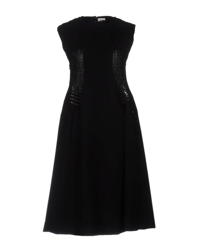 Shop Noir Kei Ninomiya Knee-length Dress In Black