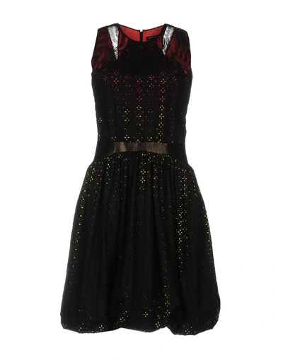 Shop Sophie Theallet Knee-length Dresses In Black