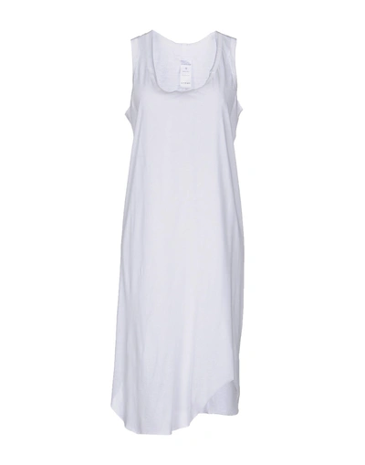 Shop Barbara Alan Knee-length Dress In White