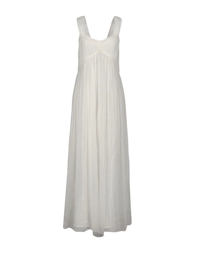 Shop Mes Demoiselles Long Dress In White