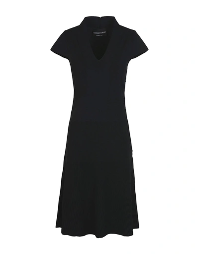 Shop Giorgio Grati Short Dress In Black