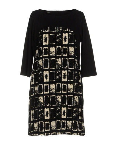 Shop Hanita Woman Mini Dress Black Size M Polyester, Elastane