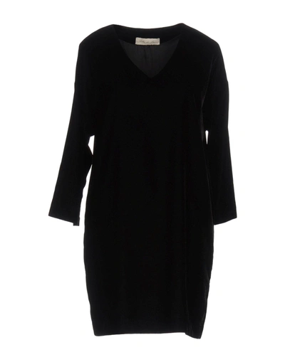 Shop Soho De Luxe Short Dress In Black