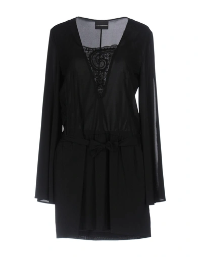 Shop Atos Lombardini Short Dress In Black