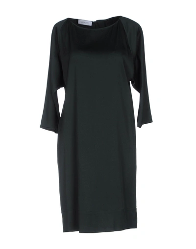 Shop Aglini Short Dresses In Dark Green