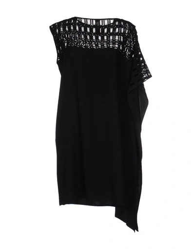 Shop Zero + Maria Cornejo Short Dress In Black