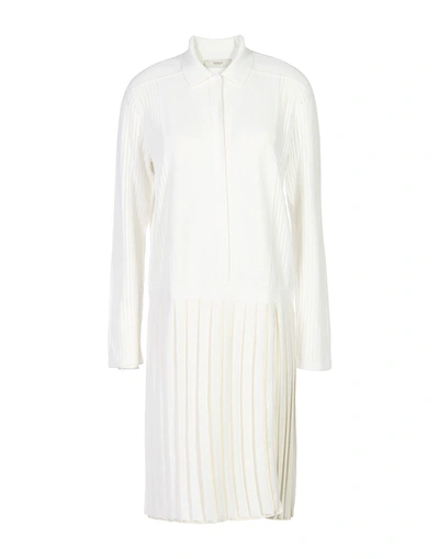 Shop Pringle Of Scotland Short Dresses In White