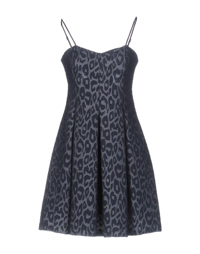 Shop Hanita Woman Mini Dress Grey Size M Polyester