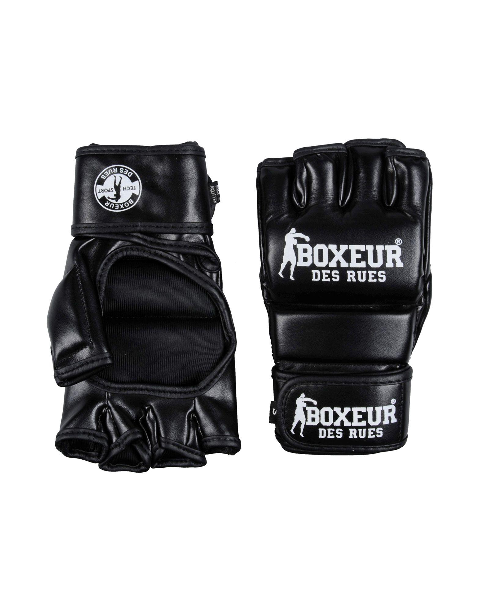 BOXEUR DES RUES Unisex Black Bag Gloves