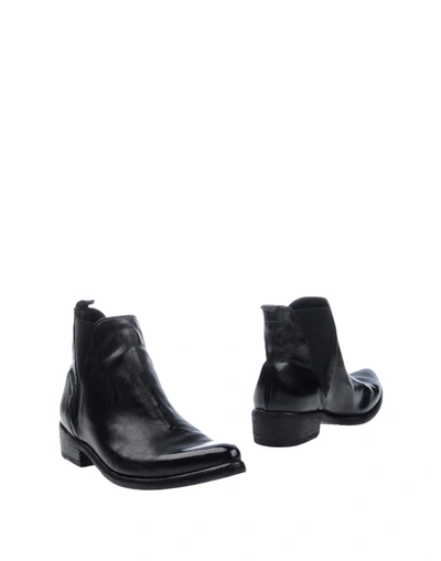 Shop Sartori Gold Ankle Boot In Black