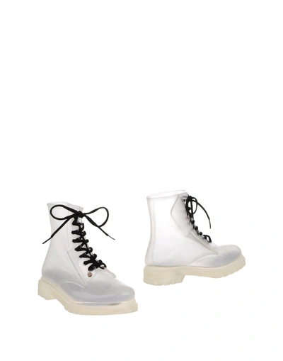 Shop G Six Workshop Ankle Boots In Transparent