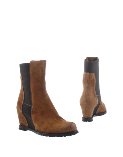 Shop Buttero &reg; Ankle Boots In Camel