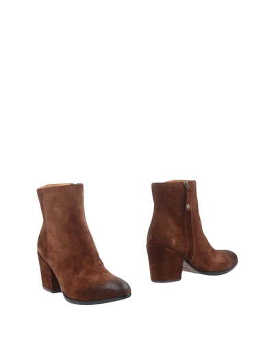 Shop Buttero Ankle Boots In Brown