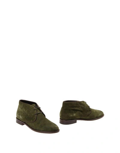 Shop Cb Cecilia Bringheli Ankle Boot In Military Green