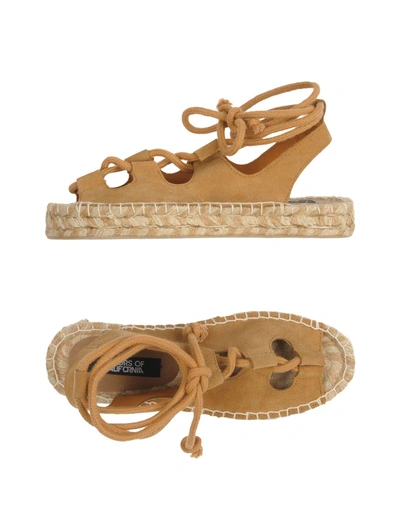 Shop Colors Of California Sandals In Camel