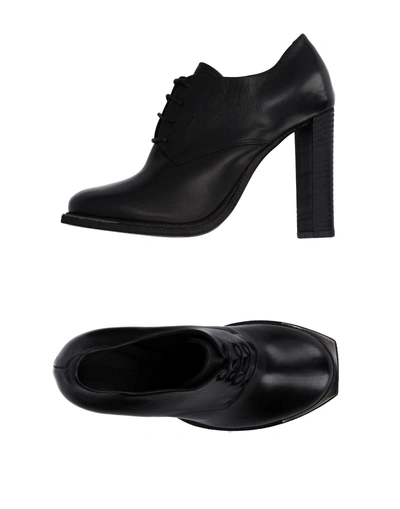 Shop Vic Matie Lace-up Shoes In Black