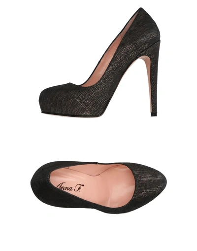 Shop Anna F Pump In Black