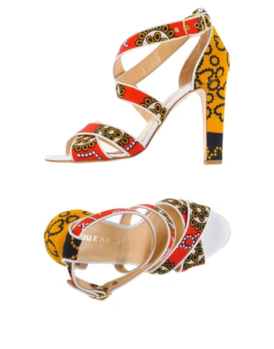 Shop You Khanga Sandals In Red