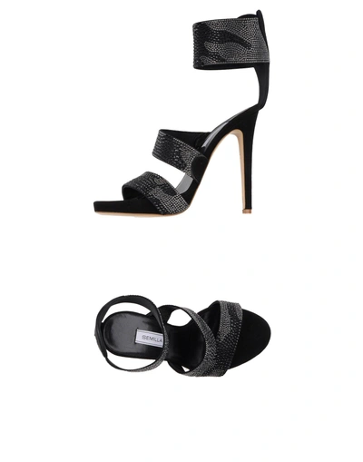 Shop Semilla Sandals In Black