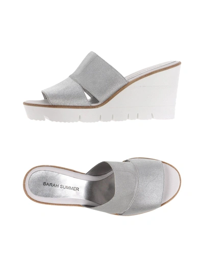 Shop Sarah Summer Sandals In Silver