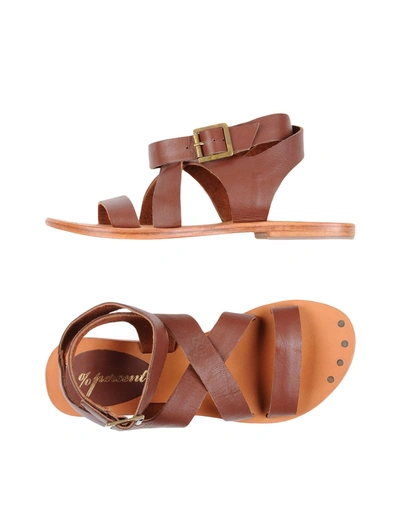 Shop Percent % Sandals In Cocoa