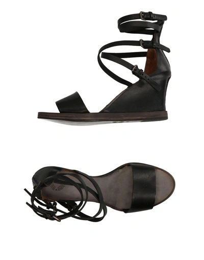 Shop Buttero &reg; Sandals In Black