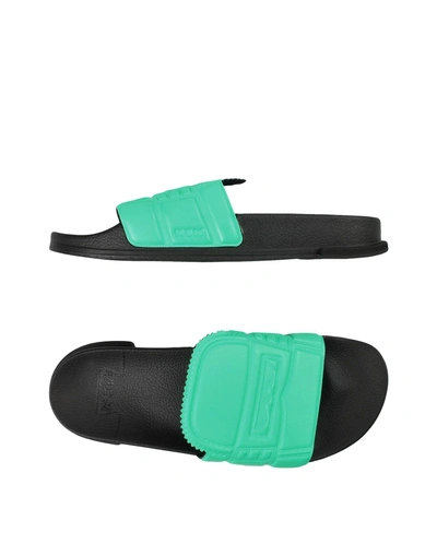 Shop N3m Noitremilano Sandals In Green