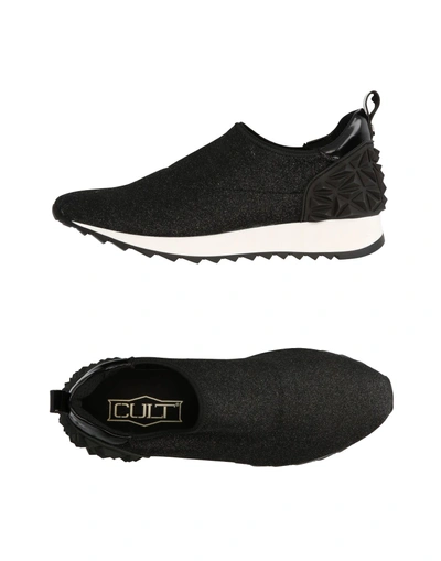 Shop Cult Woman Sneakers Black Size 7 Textile Fibers
