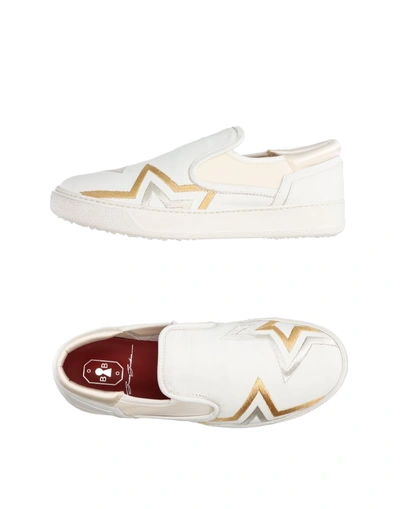 Shop Bruno Bordese Sneakers In White