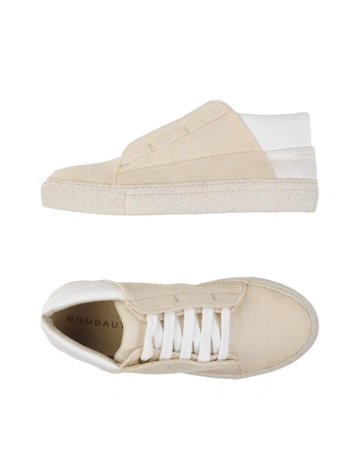 Shop Rombaut Sneakers In Beige