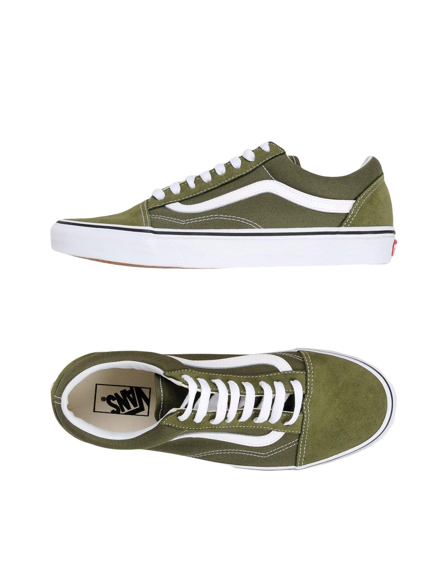 military green vans