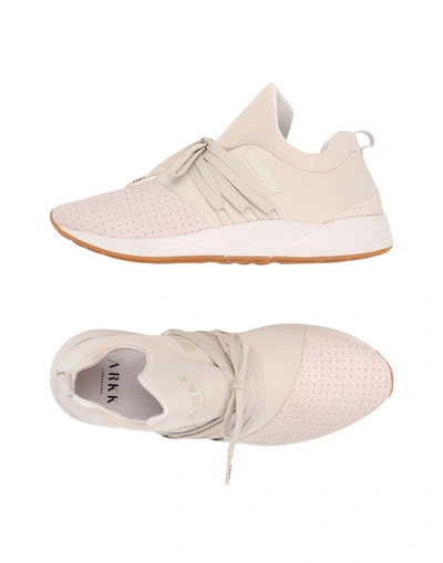 Shop Arkk Copenhagen Trainers In Light Pink